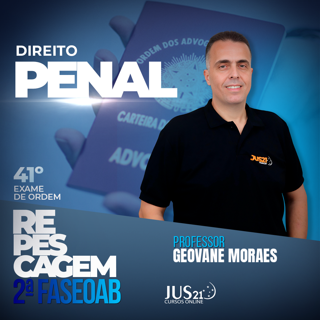 Curso de Repescagem em Direito Penal para 2ª fase - 41º Exame de Ordem