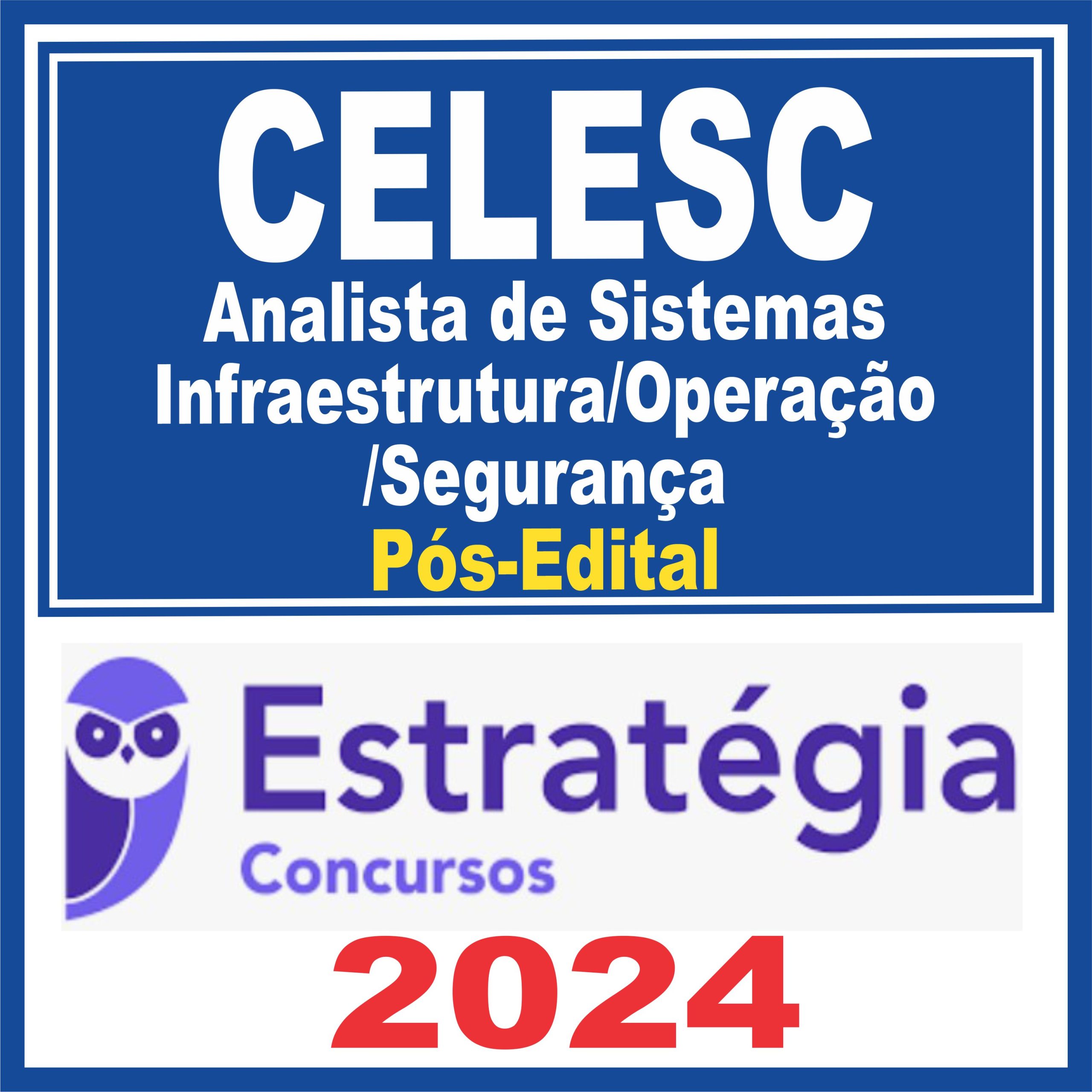CELESC (Analista de Sistemas - Infraestrutura/Operação/Segurança) Pós Edital - Estratégia 2024