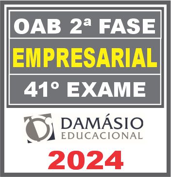 Empresarial | Repescagem + Regular | OAB 2ª Fase - 41º Exame