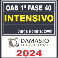 oab-1-fase-oab-40-intensivo-damasio